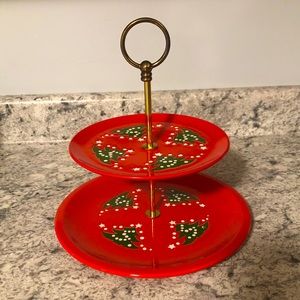 Christmas serving decor